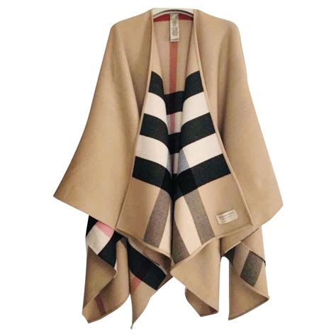 burberry wool poncho|burberry cape.